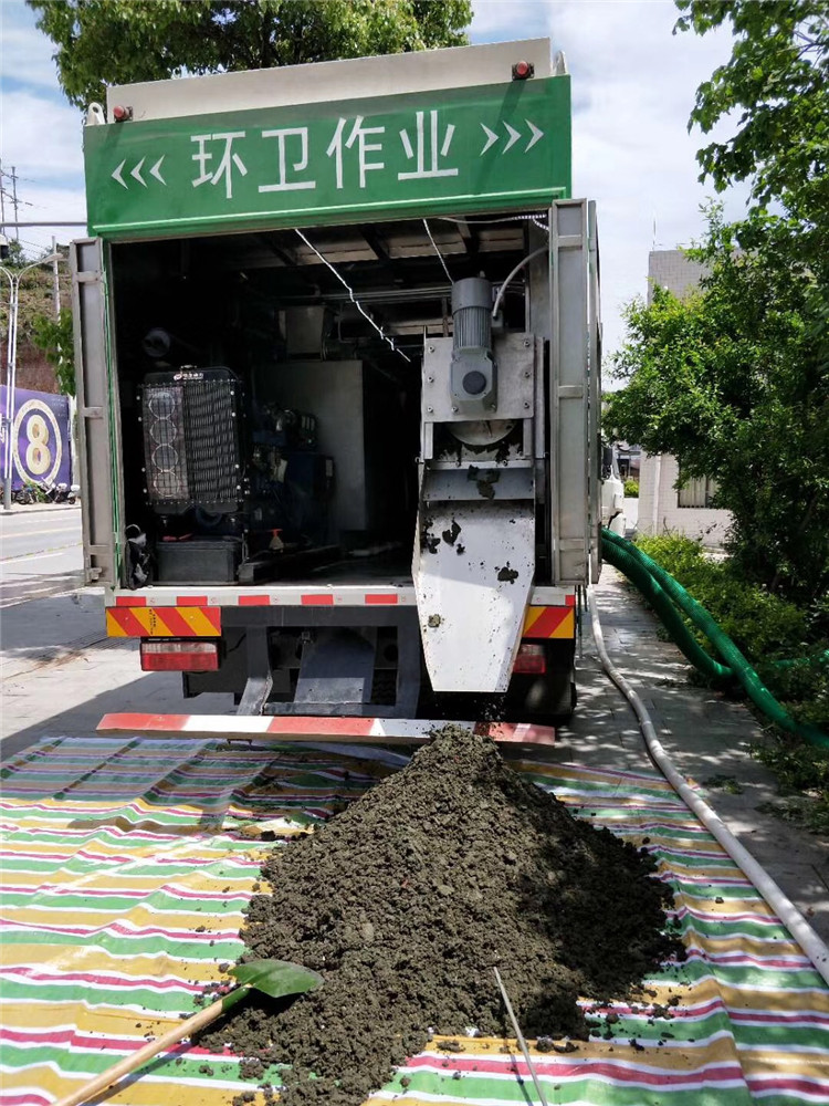 竹山淤泥干湿分离