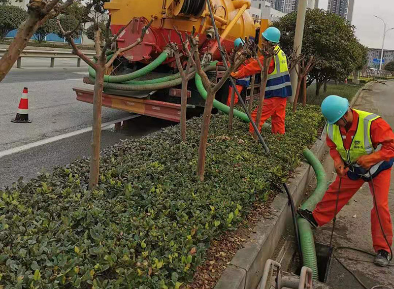 竹山市政管道清淤