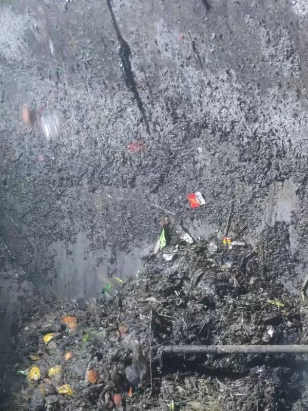 竹山污水池清理